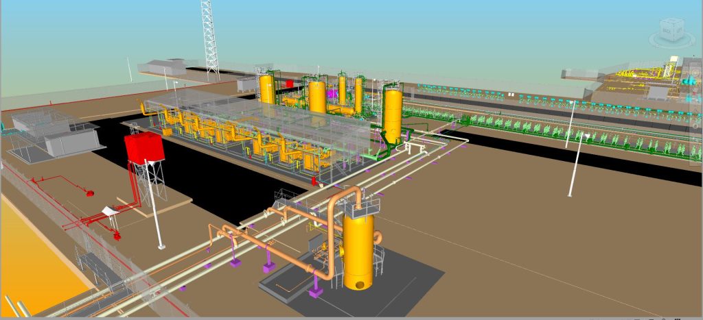 OLOMORO FLOW AND COMPRESSION STATION – AS BUILT