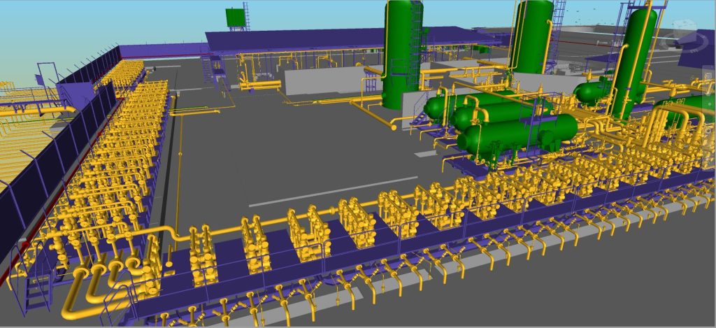 AFIESERE FLOW AND COMPRESSION STATION – AS BUILT